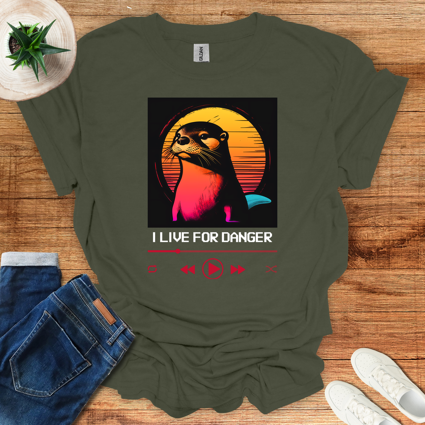 I Live For Danger T-Shirt