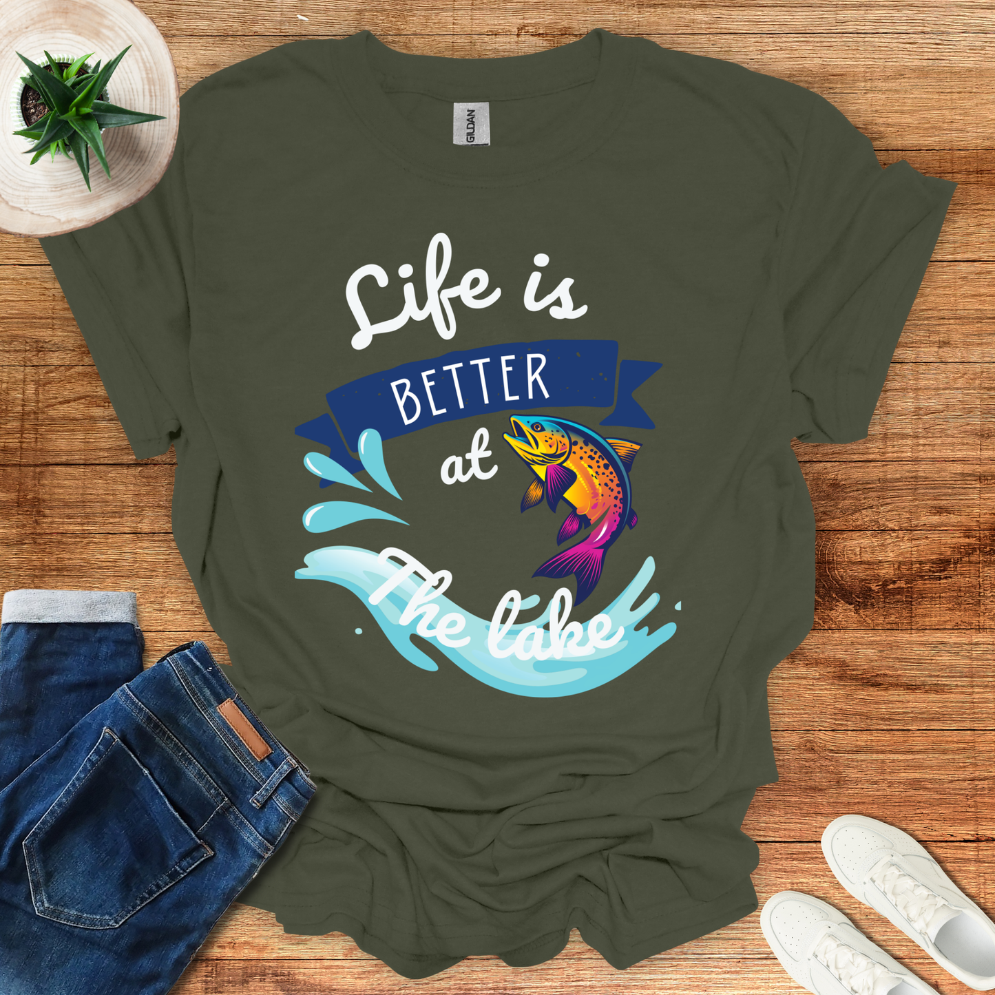 Life Is Better At Lake T-Shirt