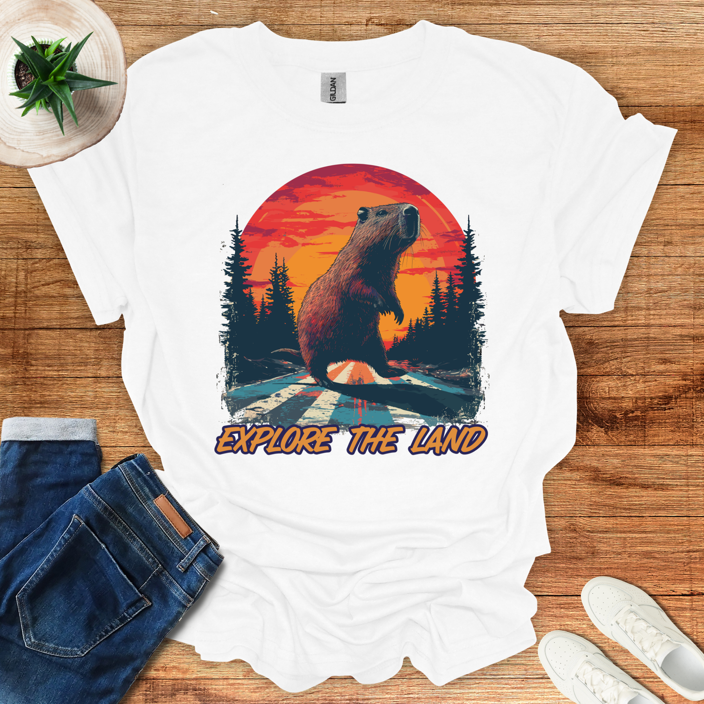 Explore The Land T-Shirt