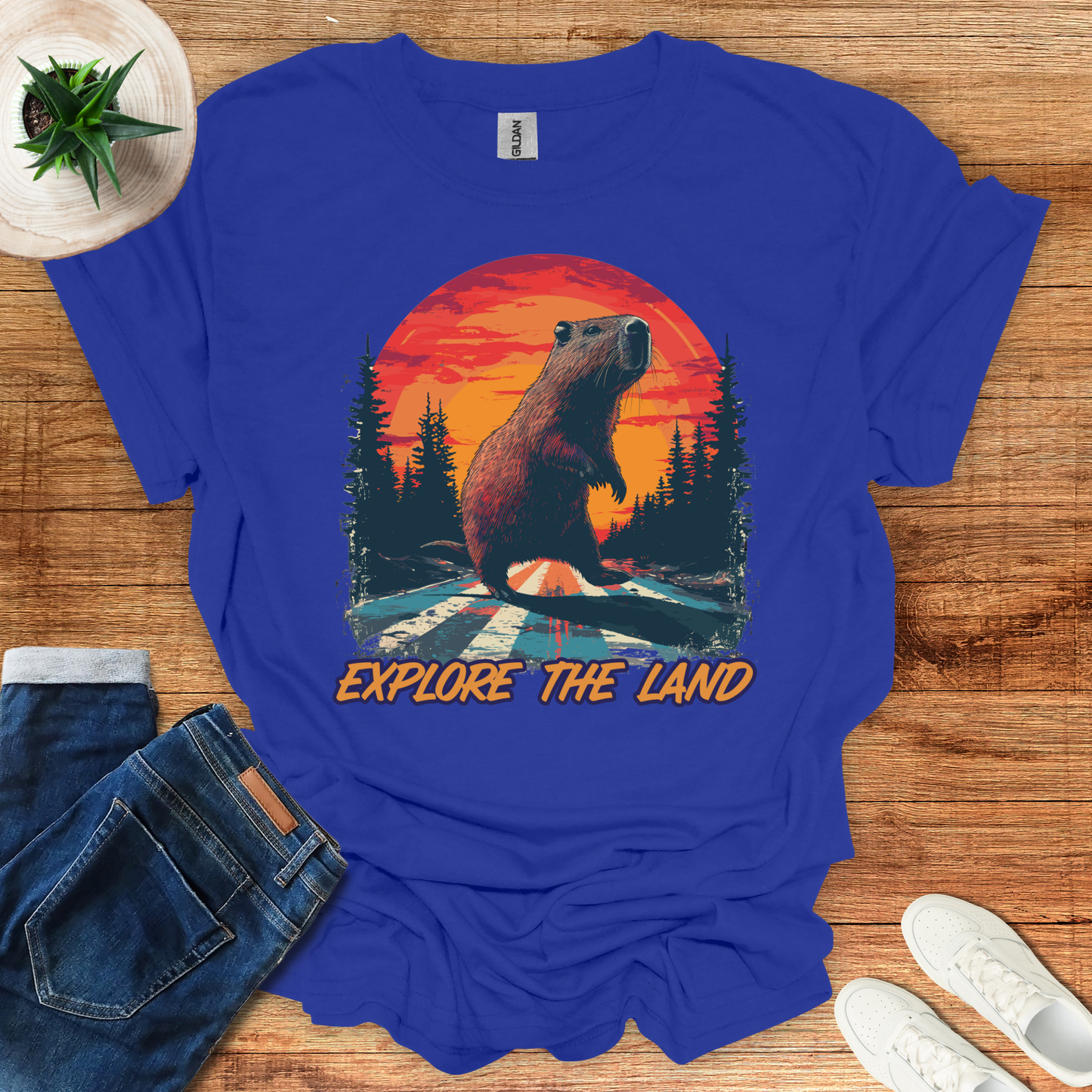 Explore The Land T-Shirt