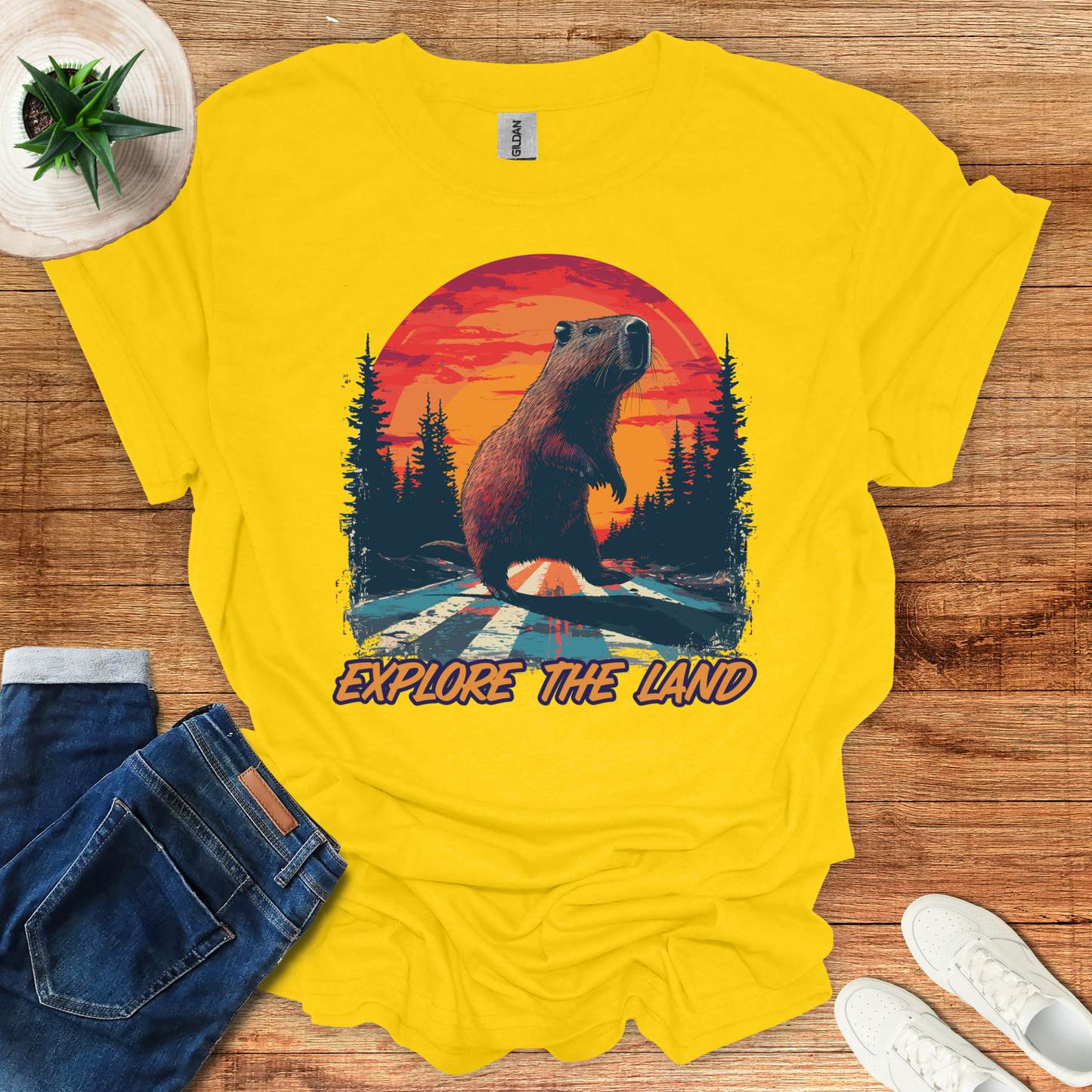 Explore The Land T-Shirt