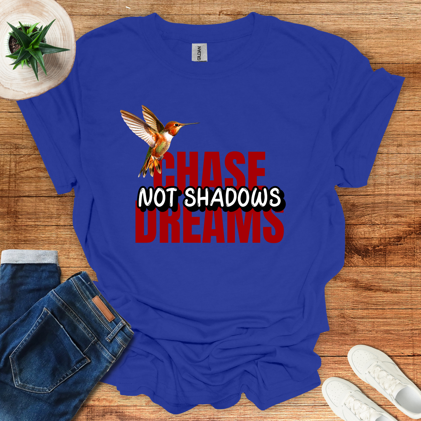 Chase Dreams, Not Shadows T-Shirt