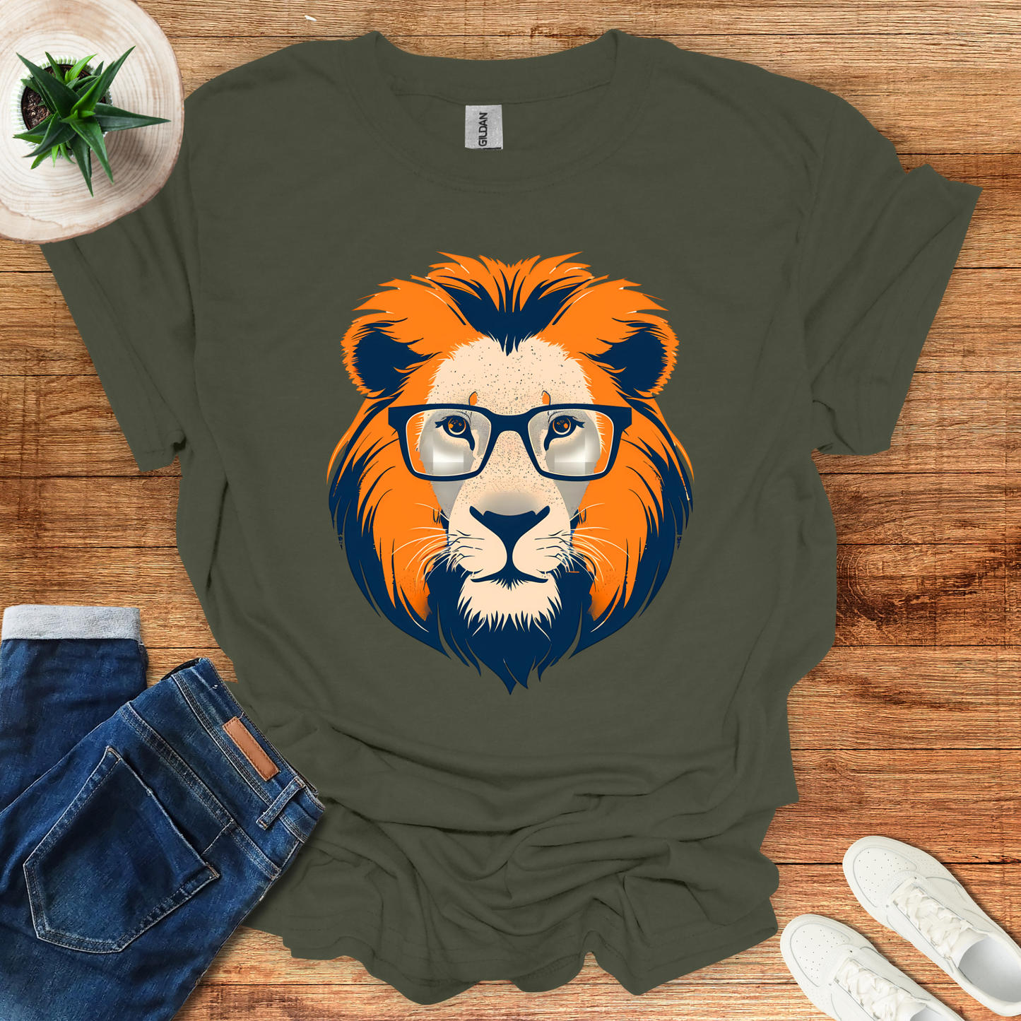 The Nerdy Lion T-Shirt