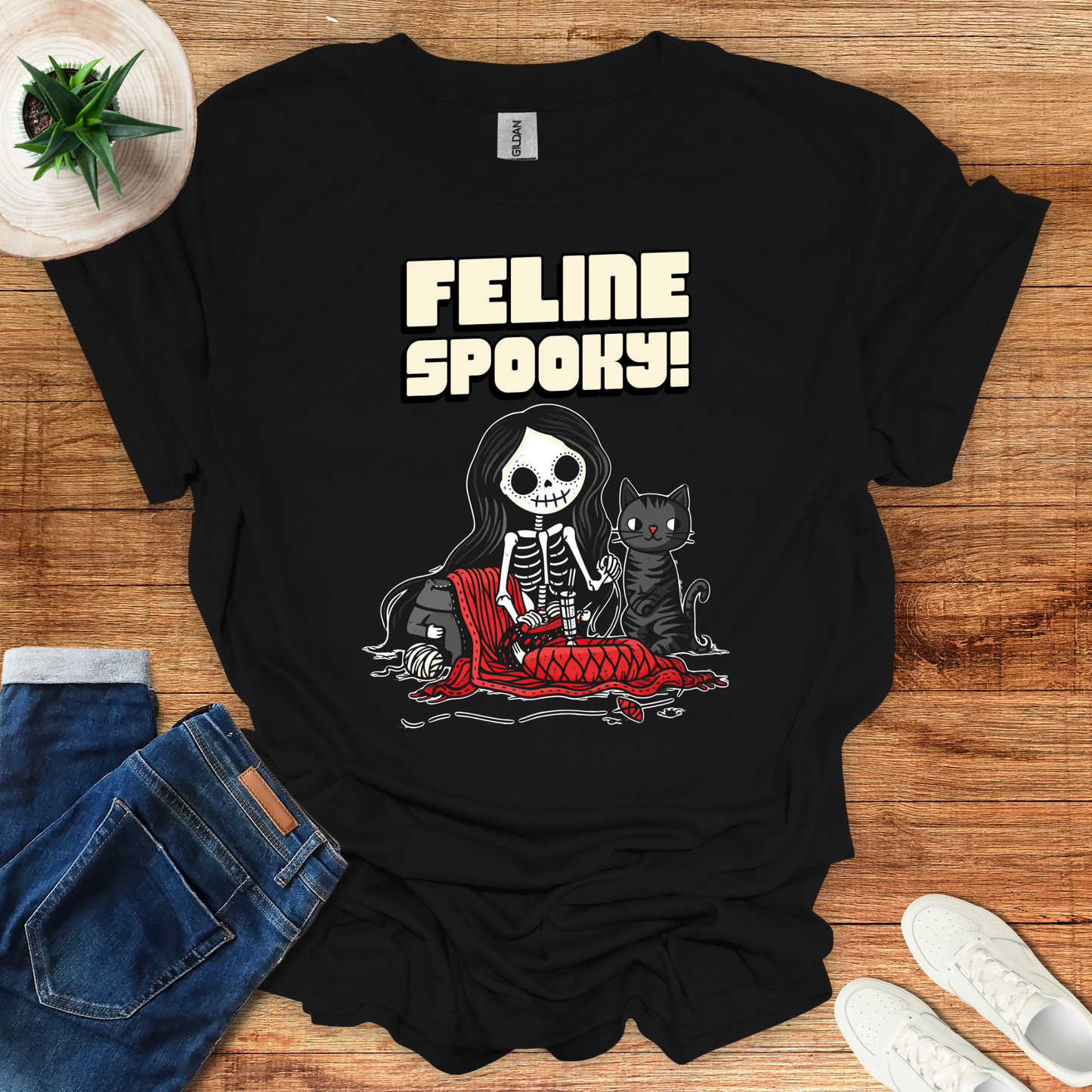 Feline Spooky T-Shirt