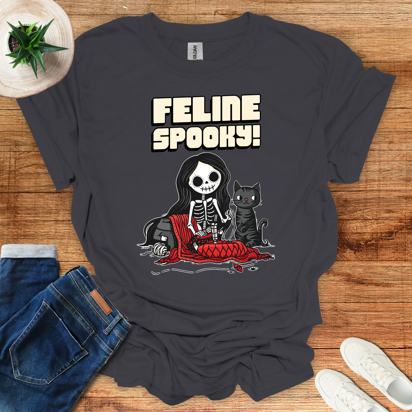 Feline Spooky T-Shirt