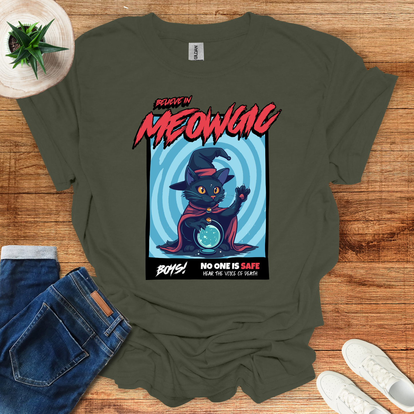 Believe In Meowgic T-Shirt