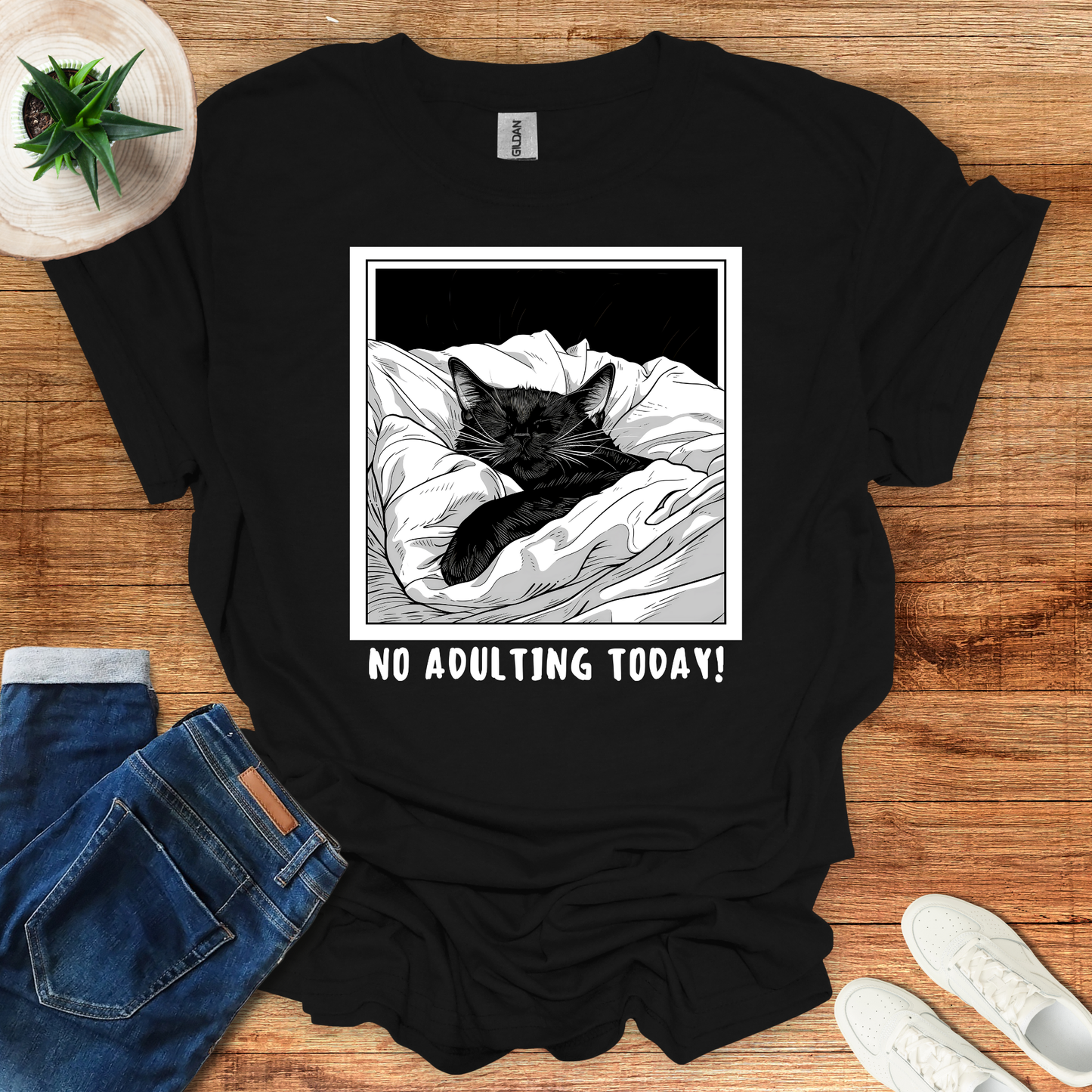 No Adulting Today T-Shirt