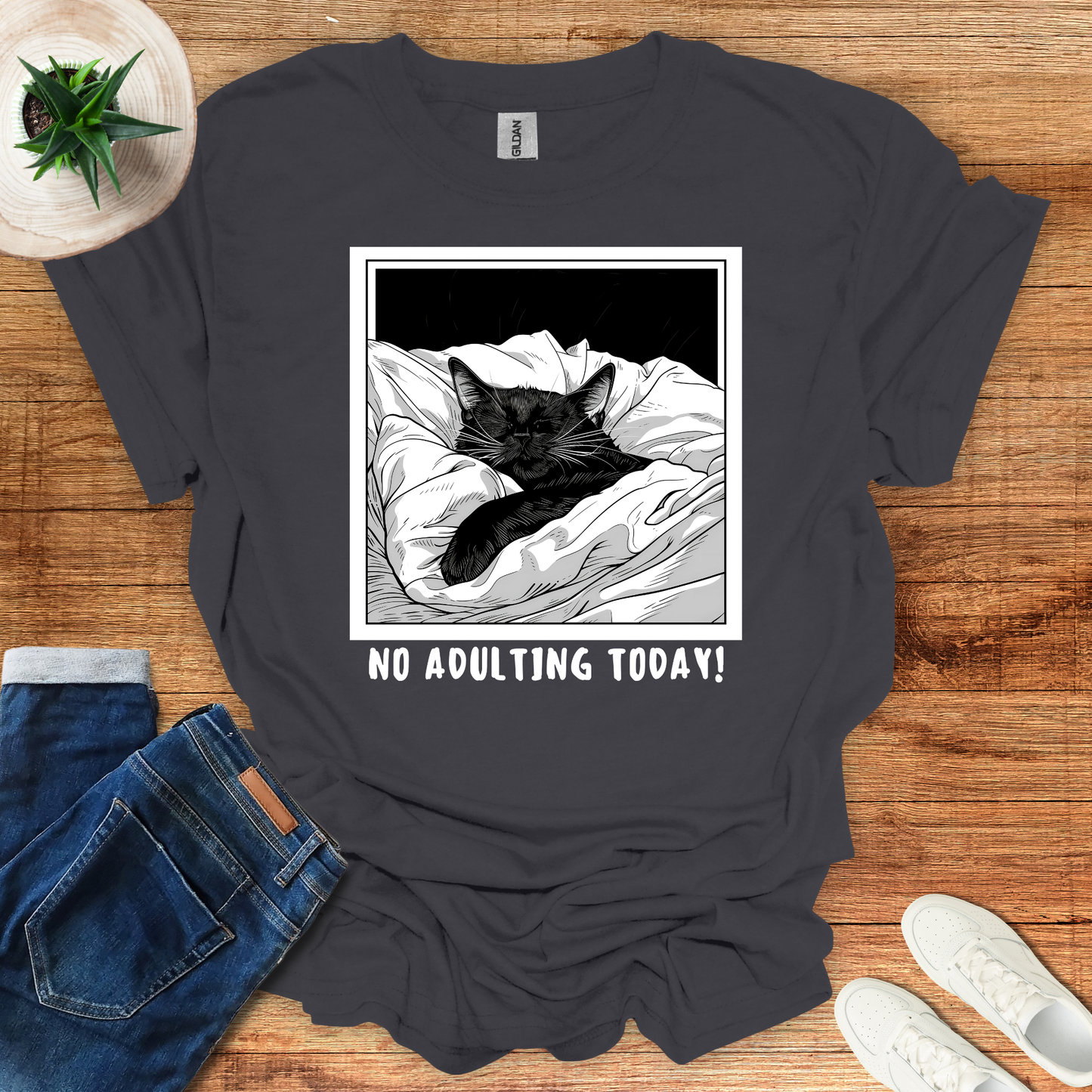 No Adulting Today T-Shirt