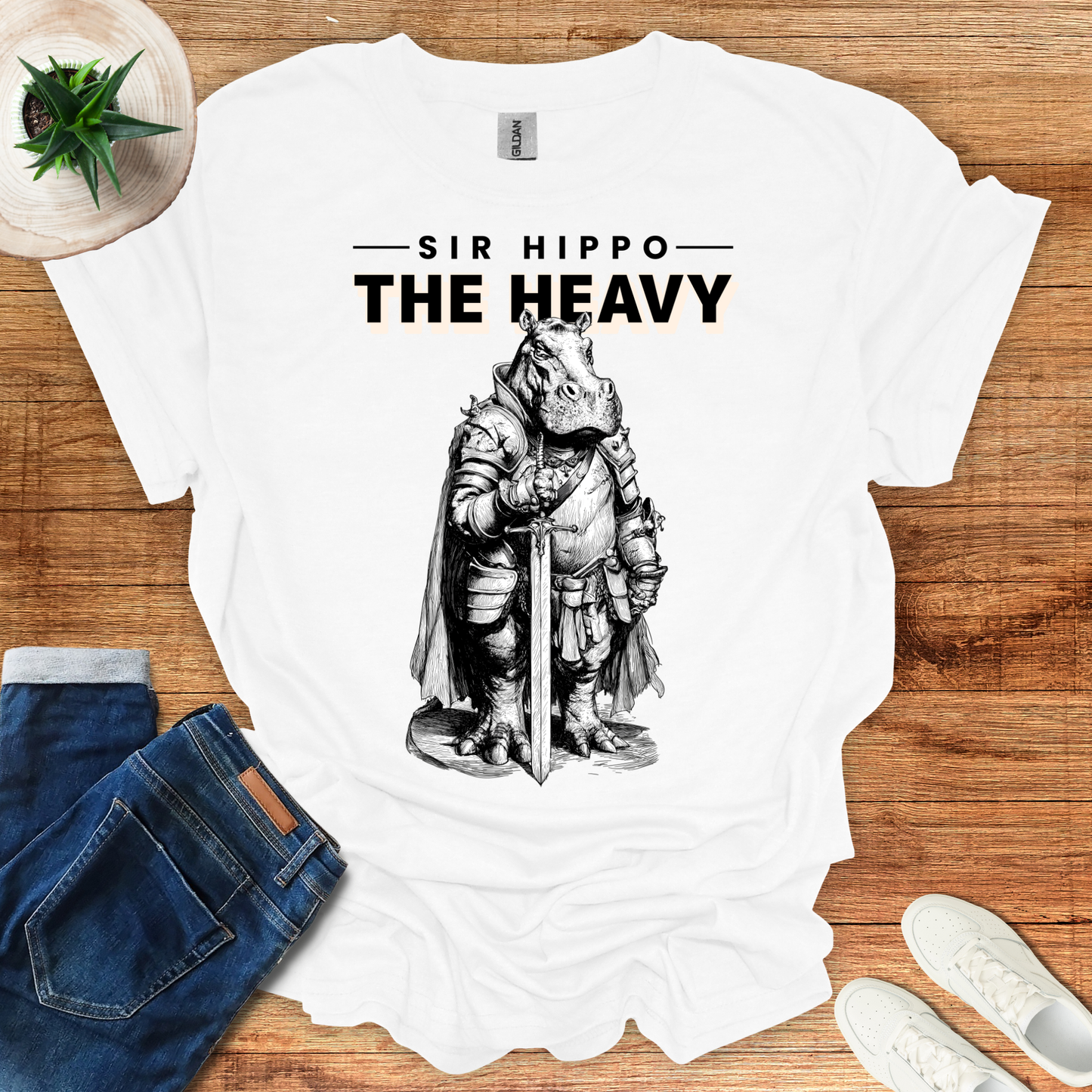 Sir, Hippo The Heavy T-Shirt