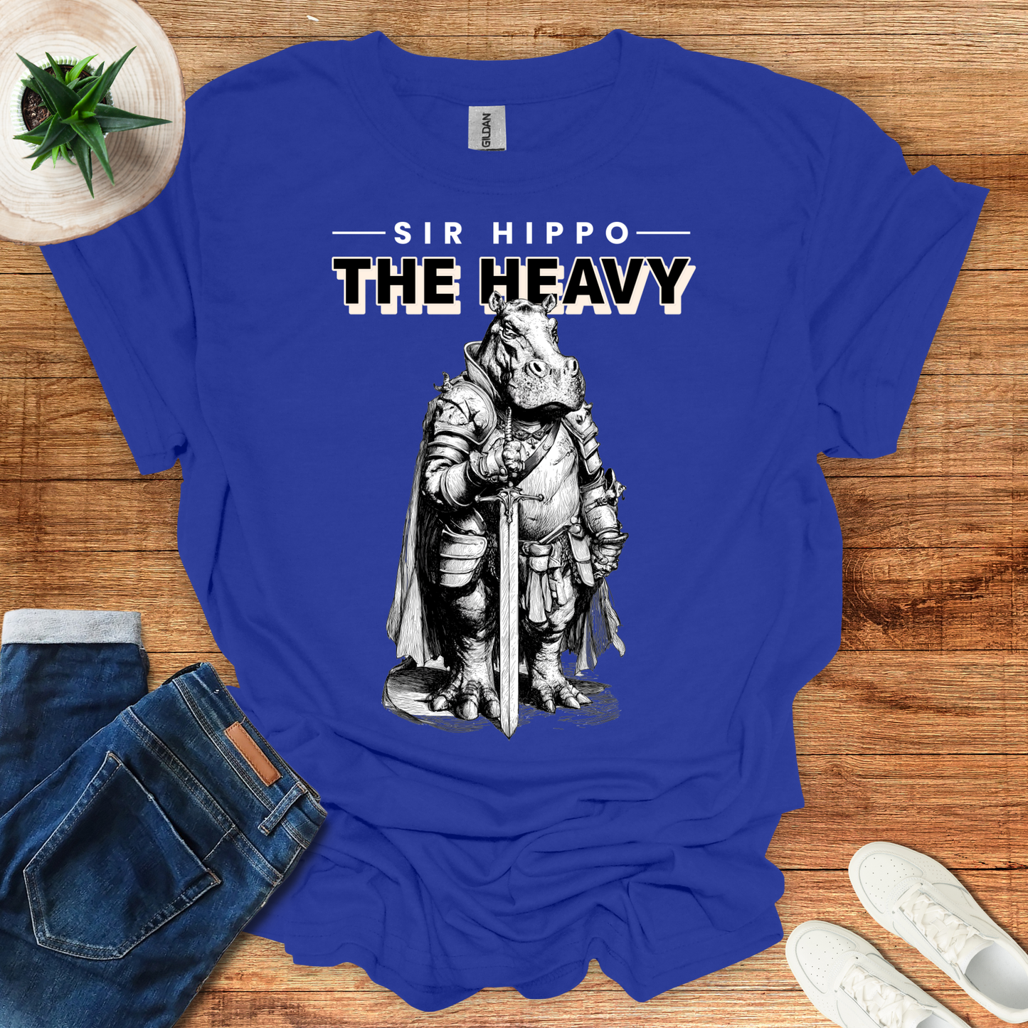 Sir, Hippo The Heavy T-Shirt