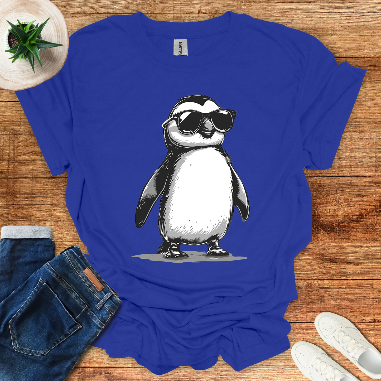 Coolest Penguin In The Block T-Shirt