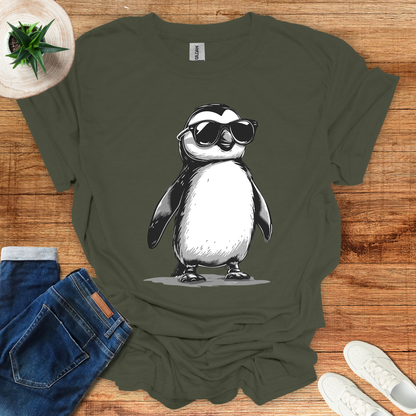 Coolest Penguin In The Block T-Shirt