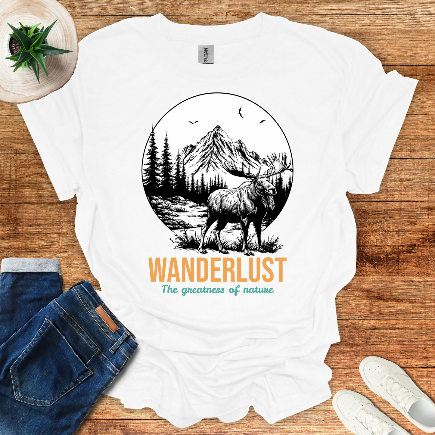 Wanderlust - The Greatness of Nature T-Shirt