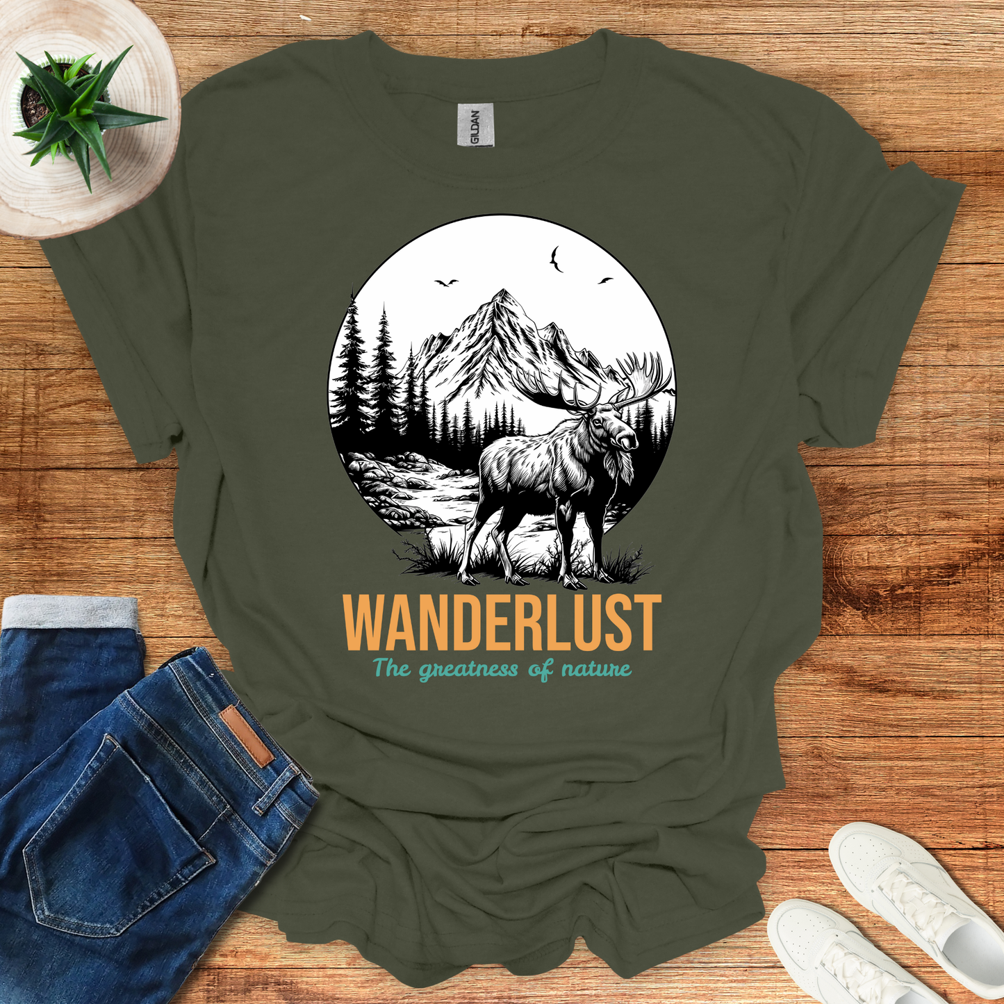 Wanderlust - The Greatness of Nature T-Shirt