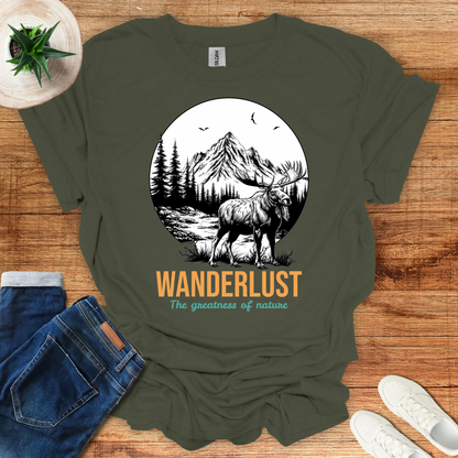 Wanderlust - The Greatness of Nature T-Shirt