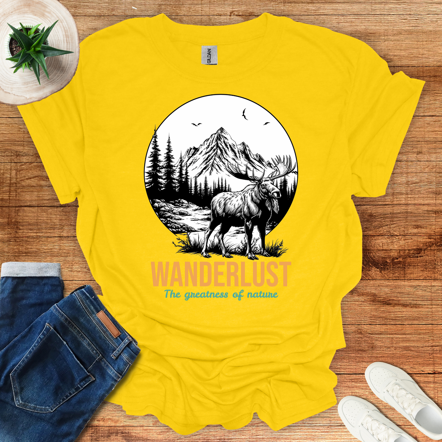 Wanderlust - The Greatness of Nature T-Shirt