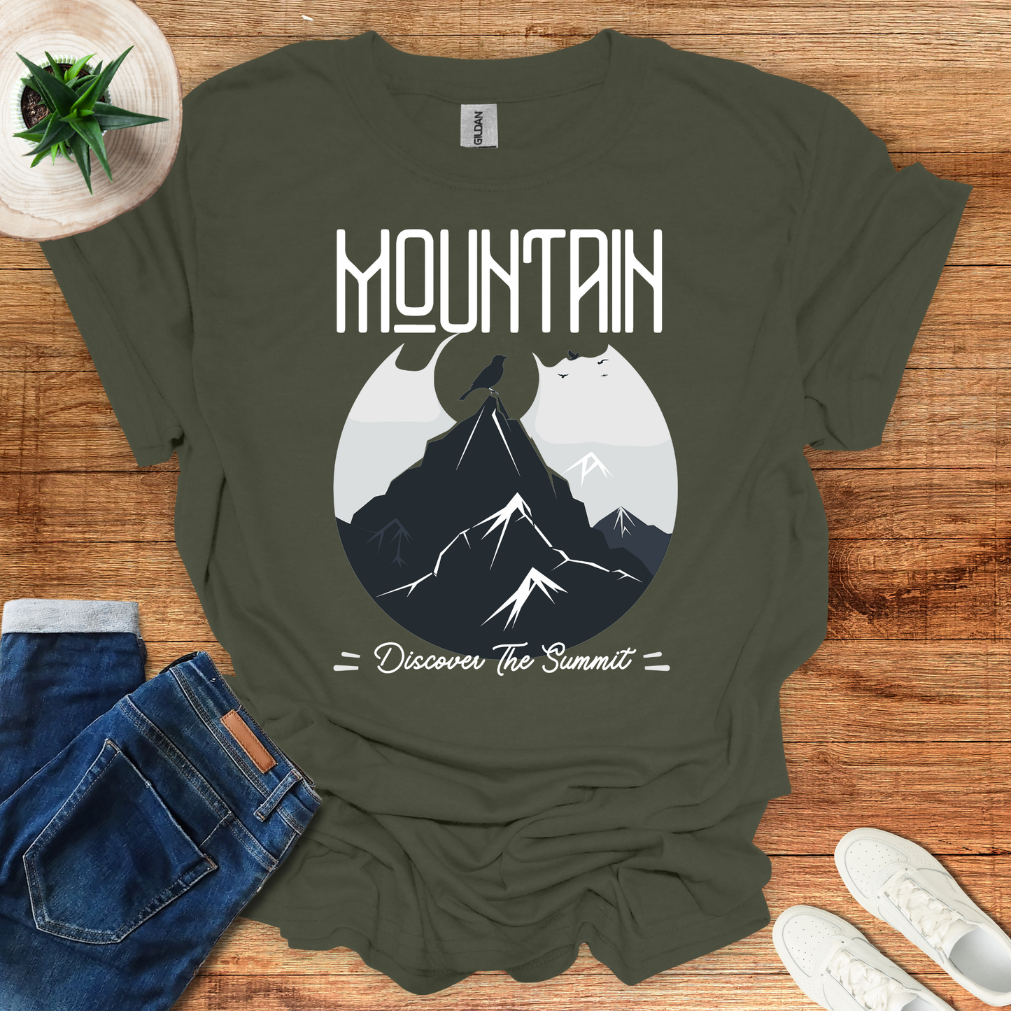 Mountain - Discover the Summit T-Shirt