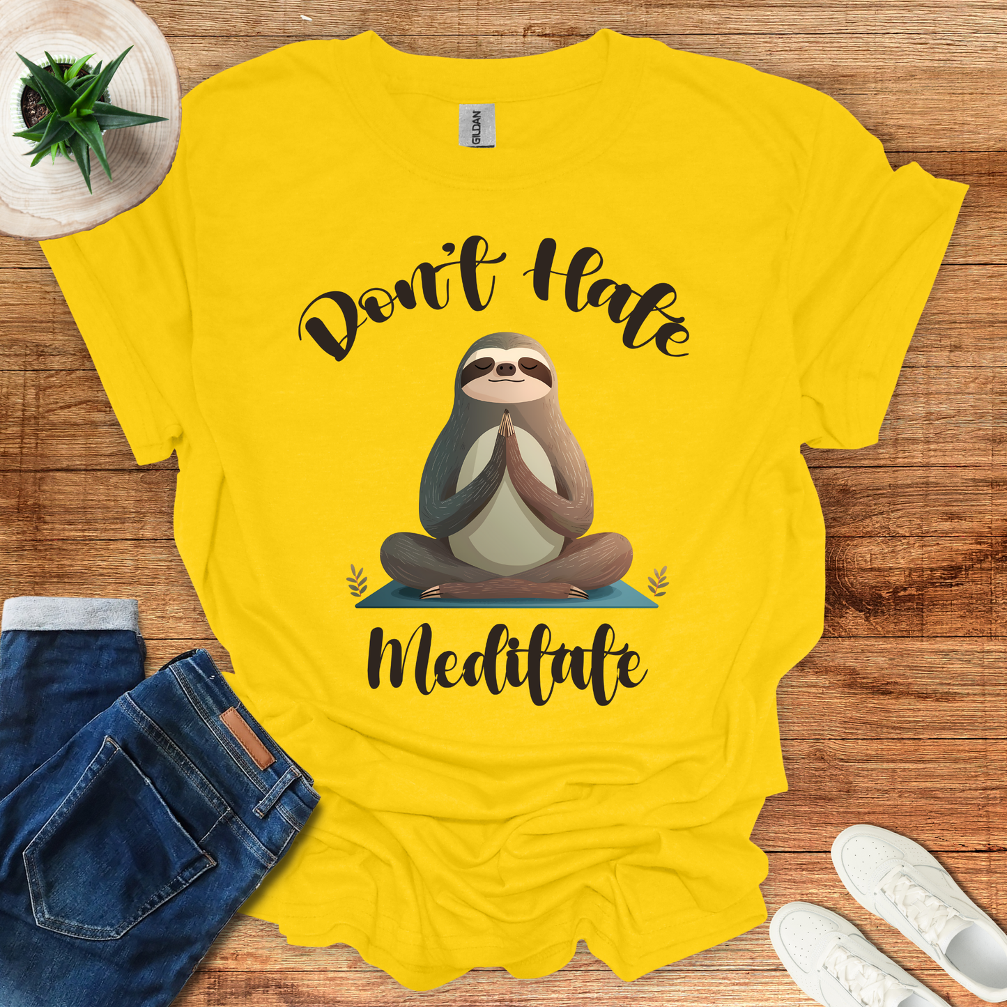 Don't Hate Meditate T-Shirt