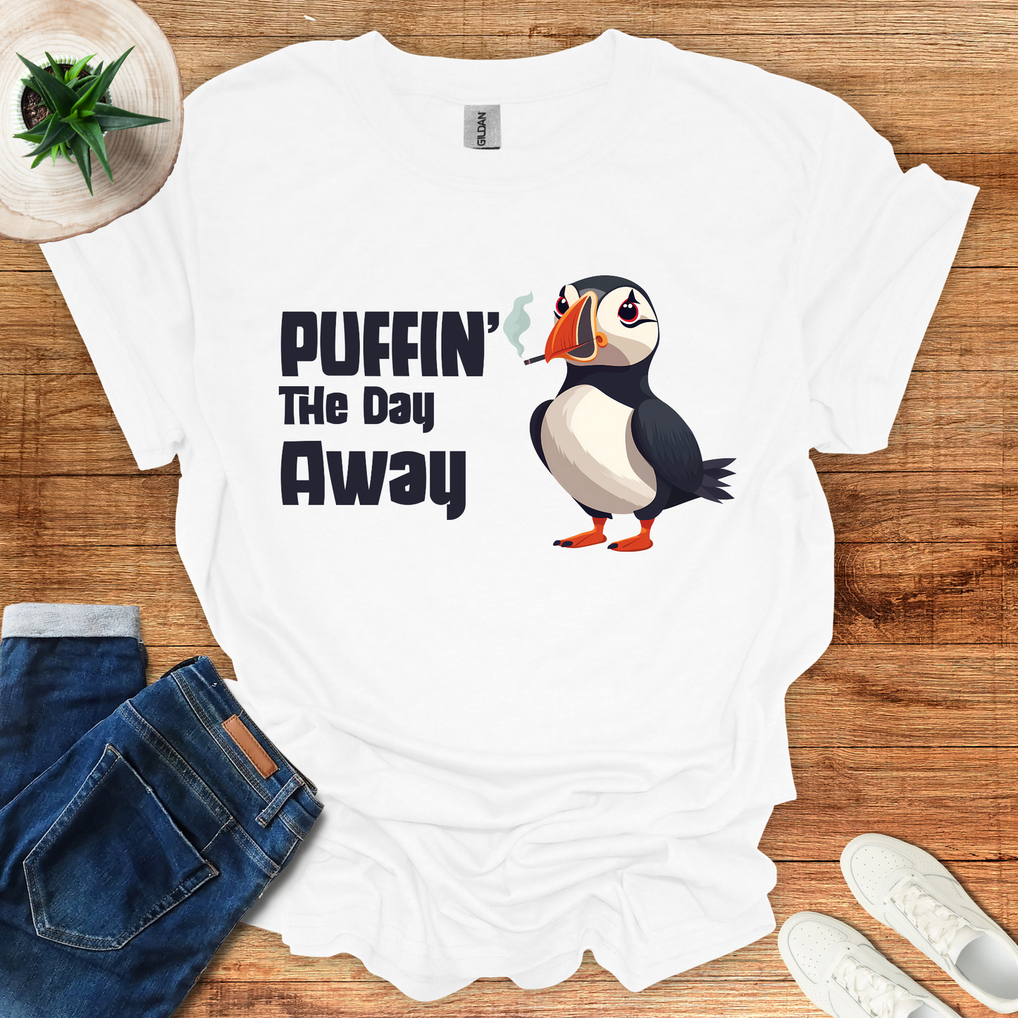 Puffin The Day Away T-Shirt