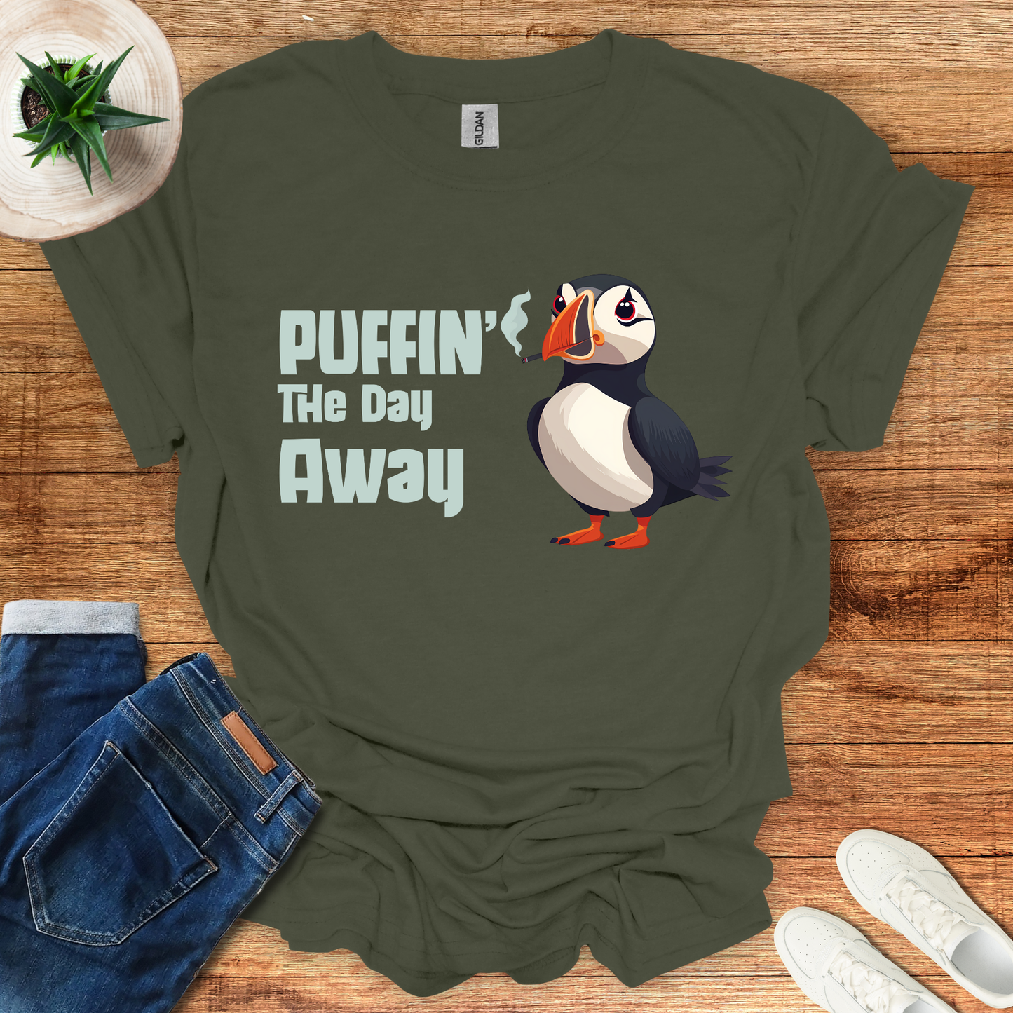 Puffin The Day Away T-Shirt