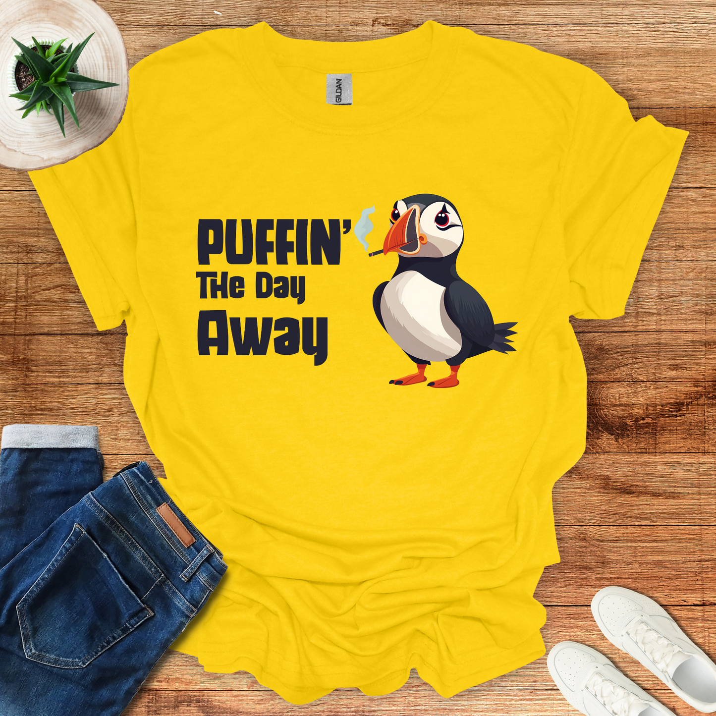 Puffin The Day Away T-Shirt