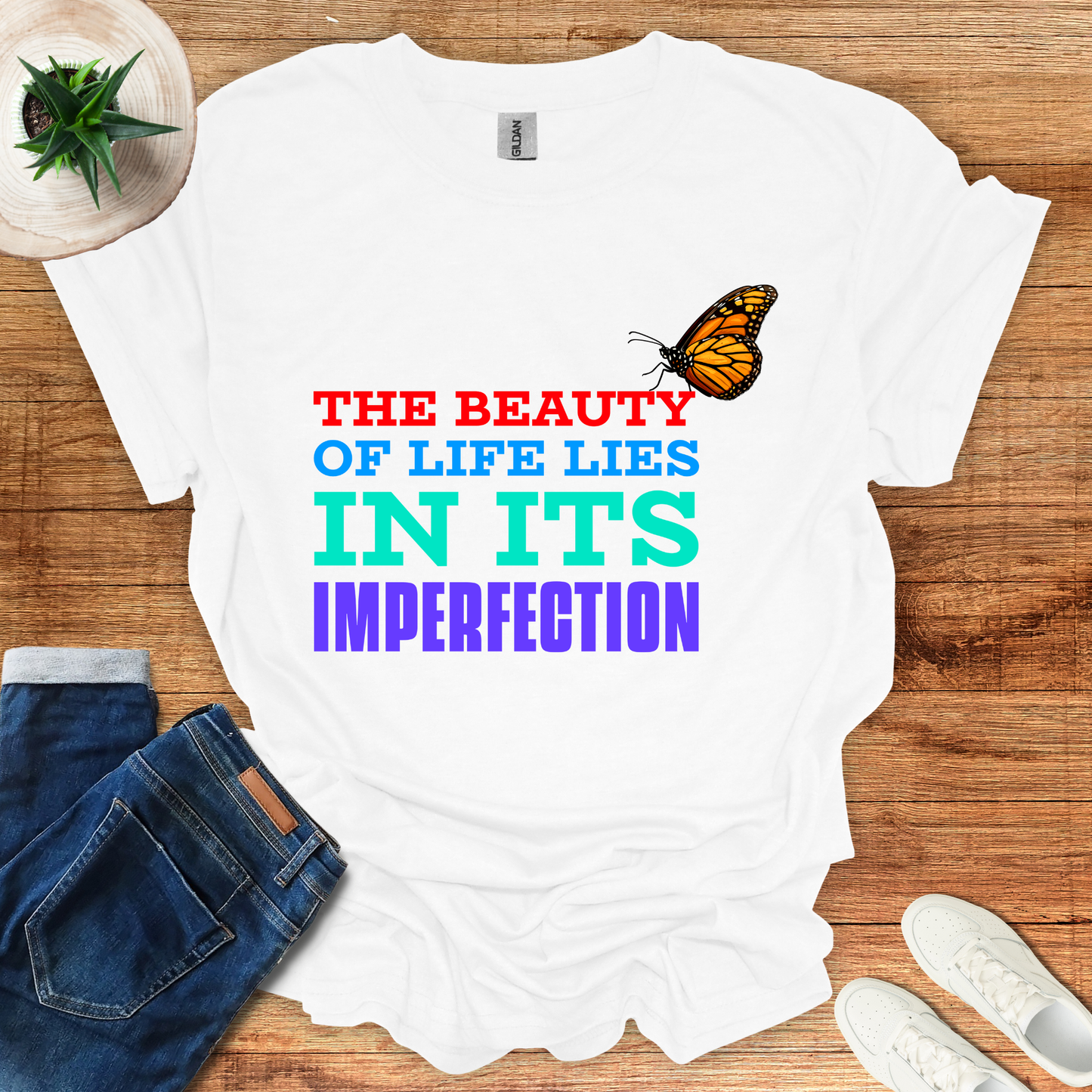 The Beauty Of Life Lies In Its Imperfection T-Shirt