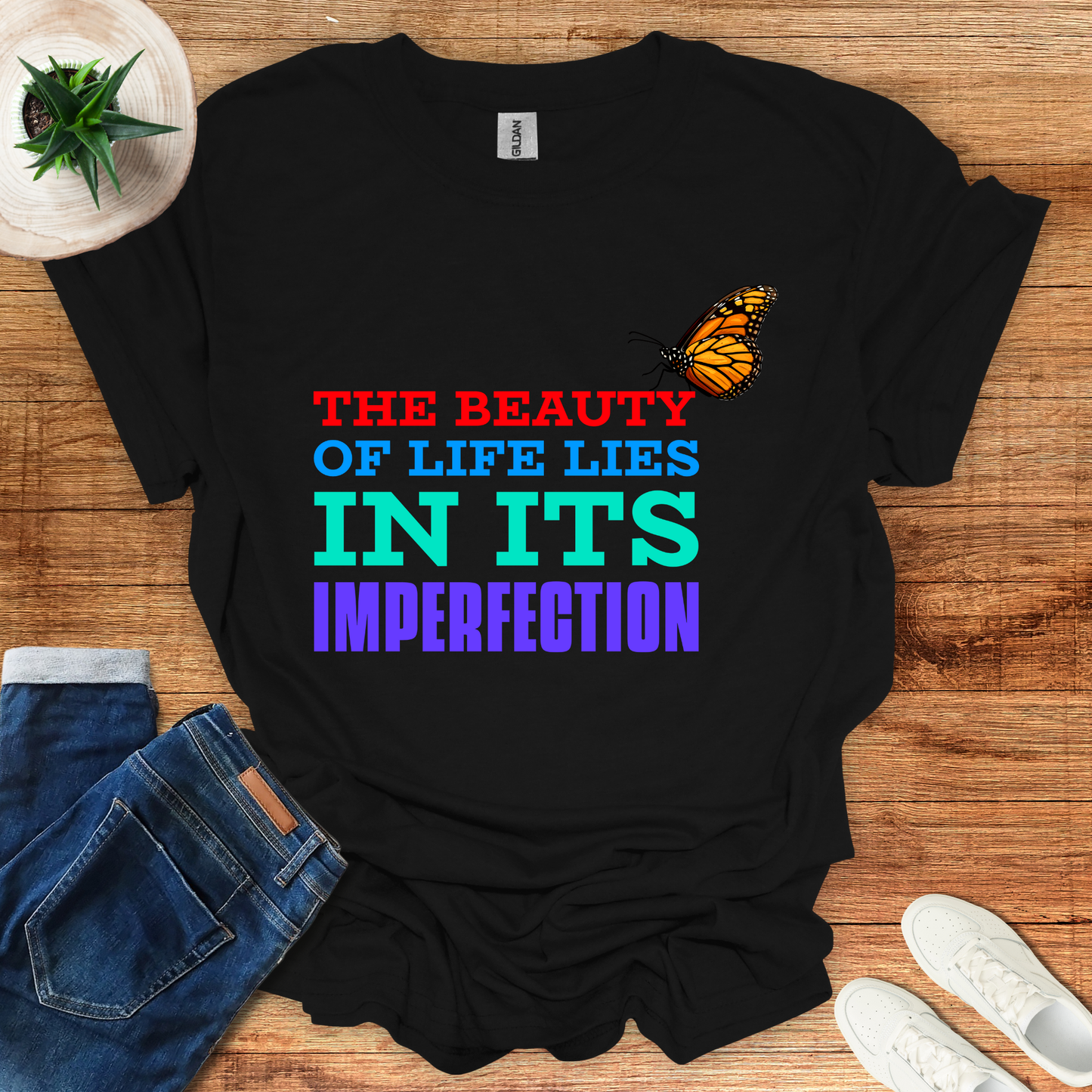 The Beauty Of Life Lies In Its Imperfection T-Shirt