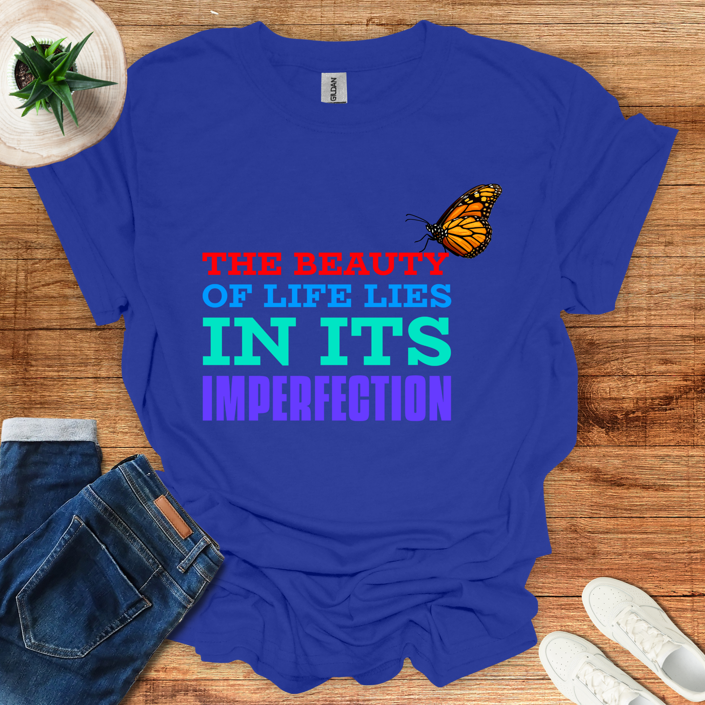 The Beauty Of Life Lies In Its Imperfection T-Shirt