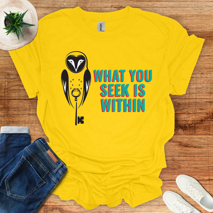 What You Seek Is Within T-Shirt