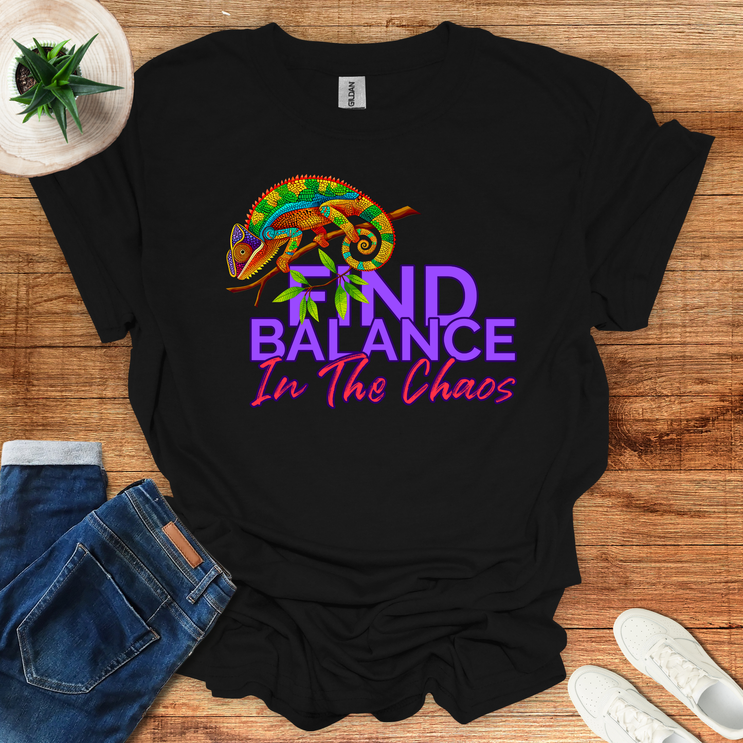 Find Balance In The Chaos T-Shirt