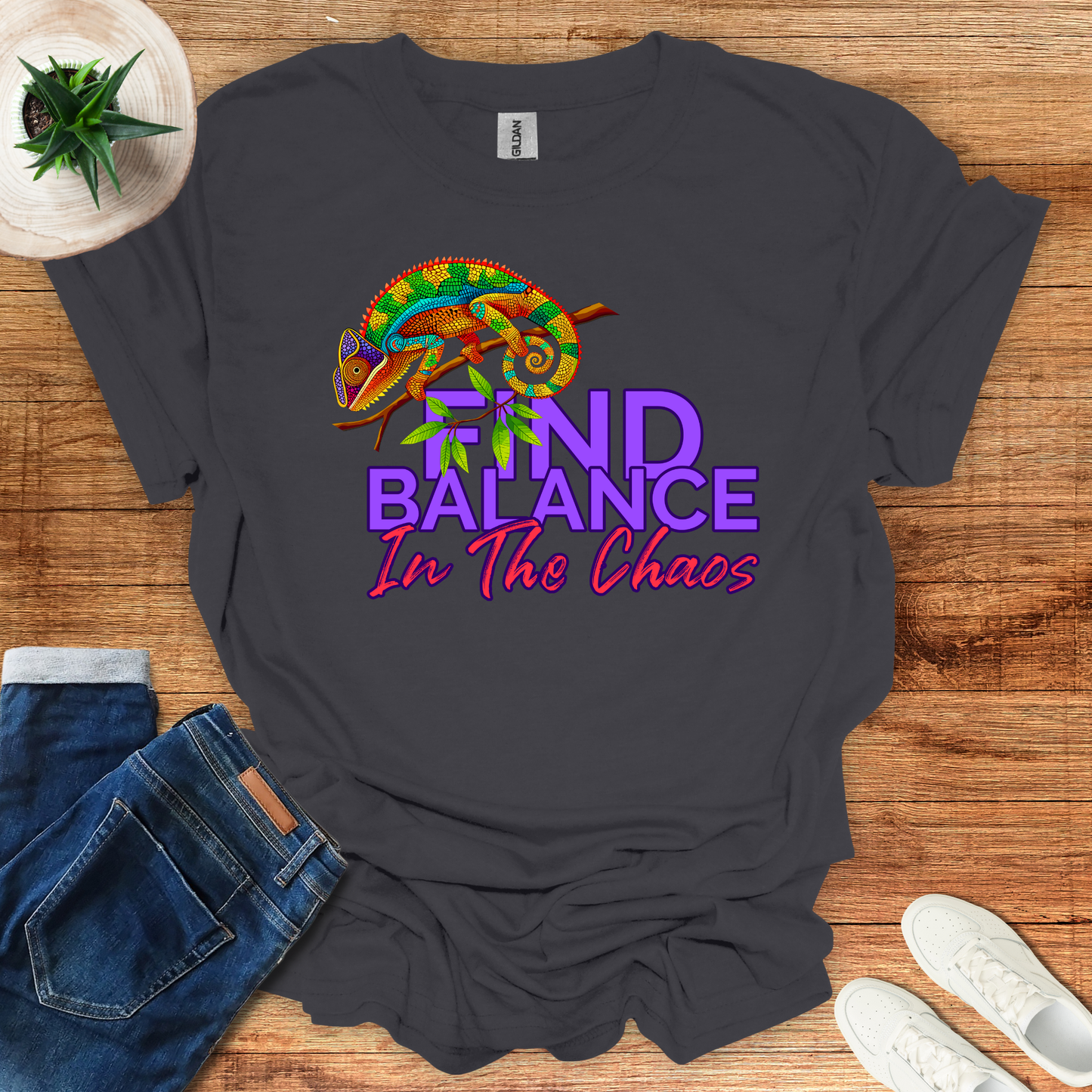 Find Balance In The Chaos T-Shirt