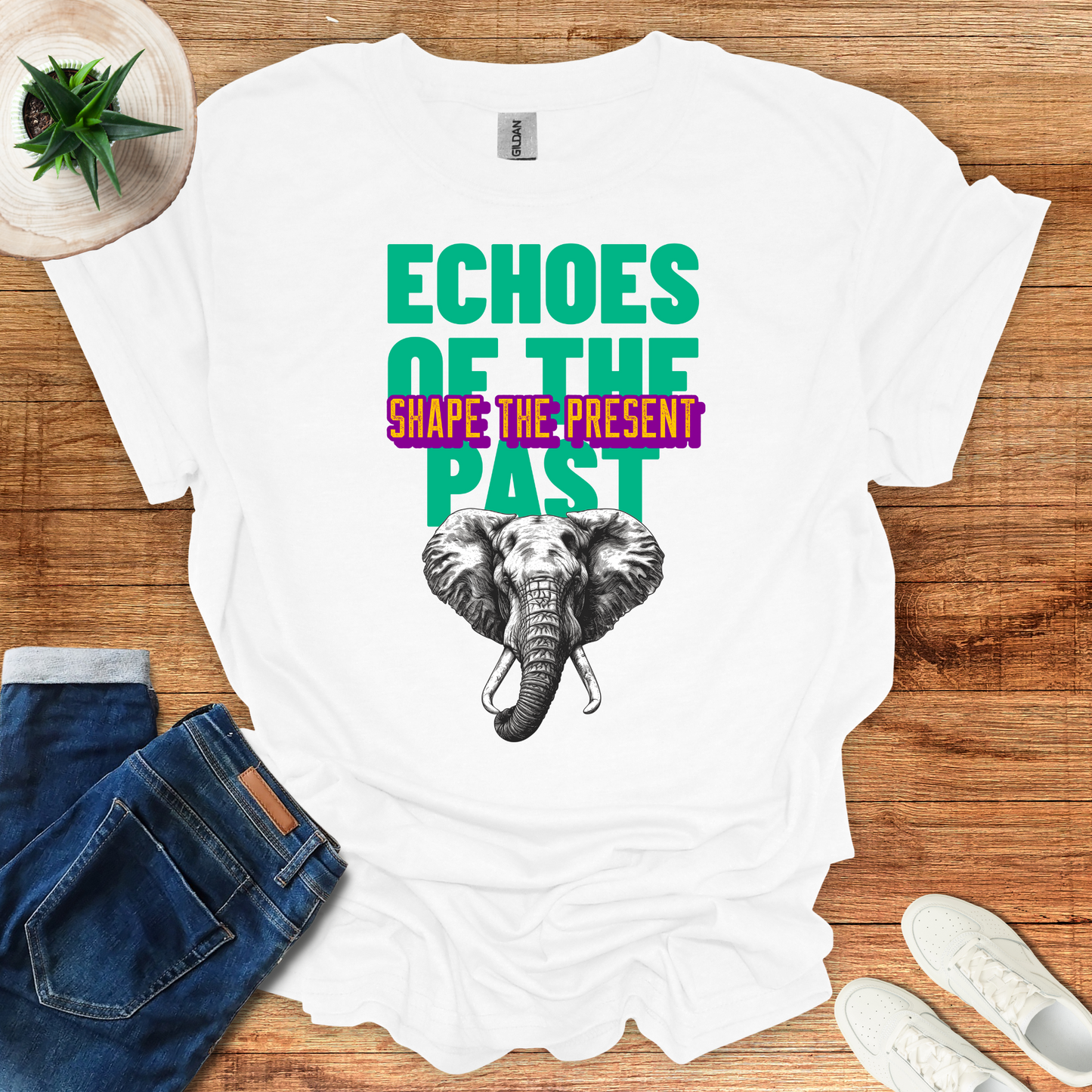 Echoes Of The Past Shape The Present T-Shirt