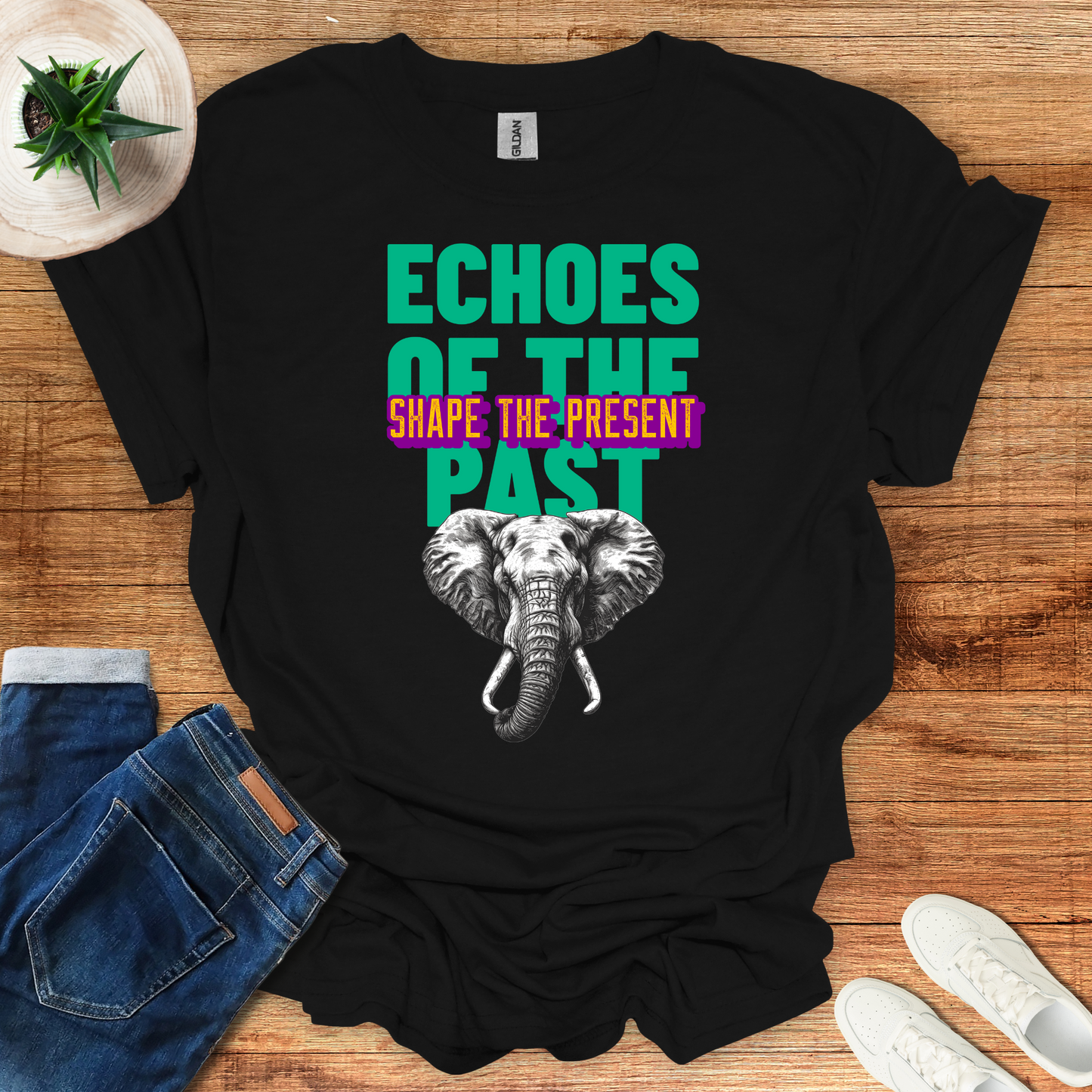 Echoes Of The Past Shape The Present T-Shirt