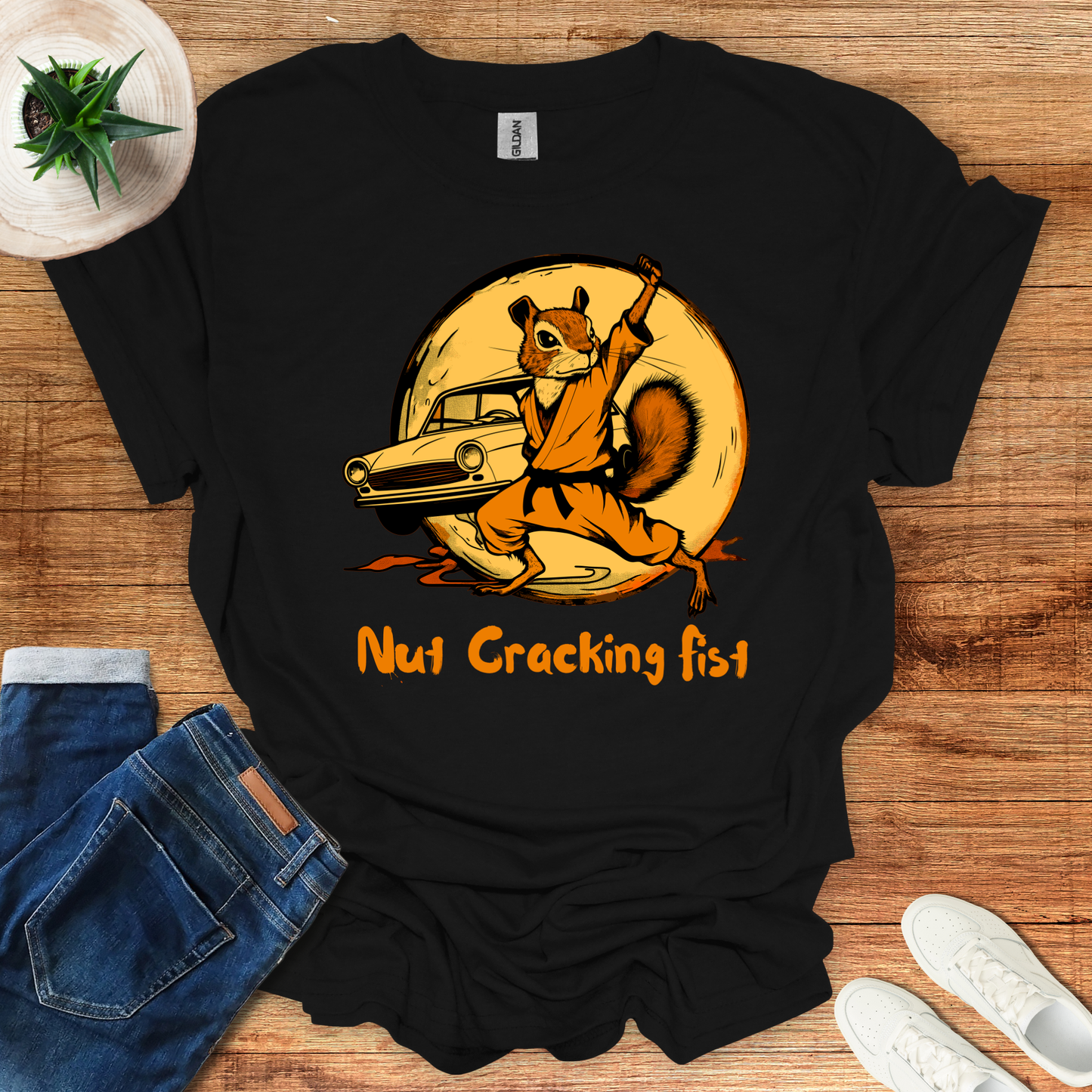 Nut Cracking Fist T-Shirt