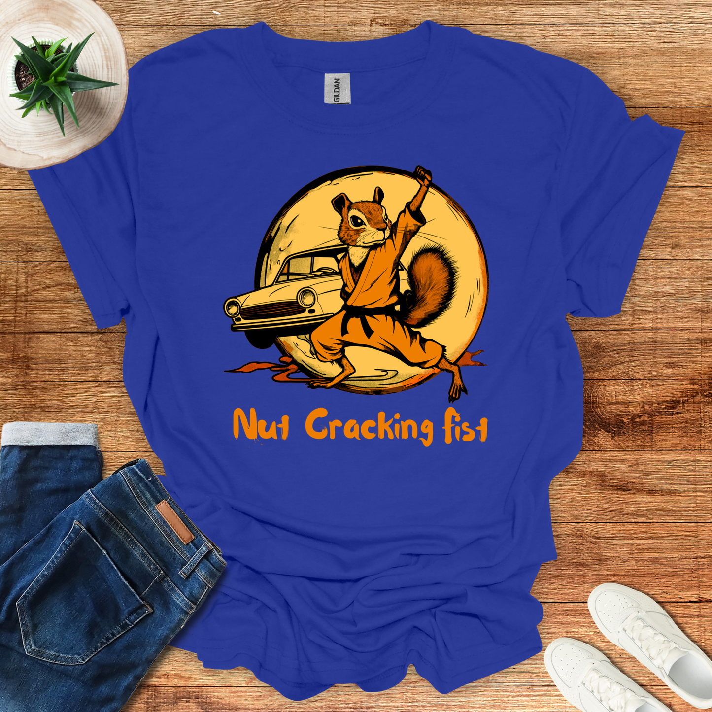 Nut Cracking Fist T-Shirt