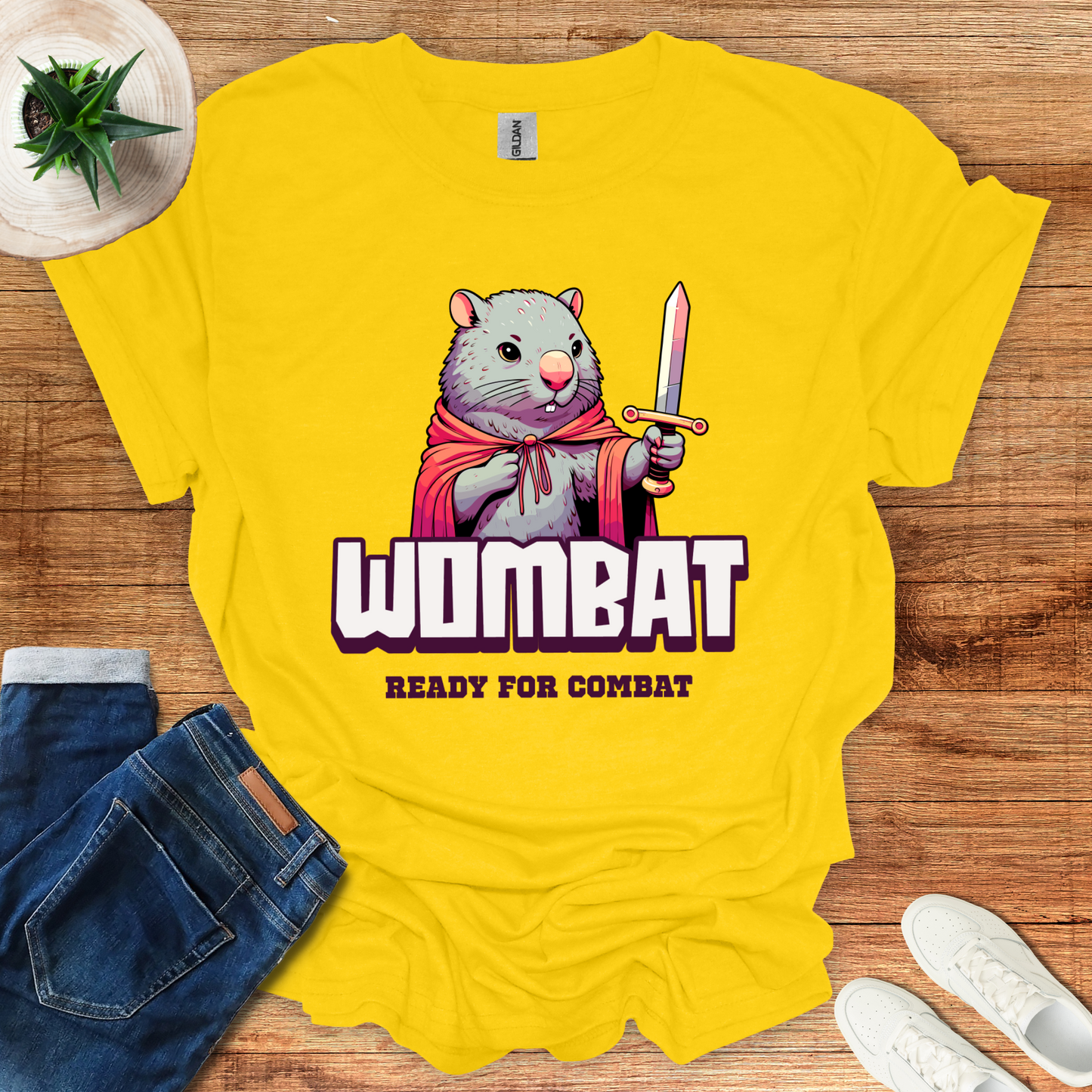 Combat Ready Wombat T-Shirt