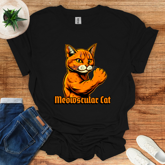 Muscular Meow Meow T-Shirt