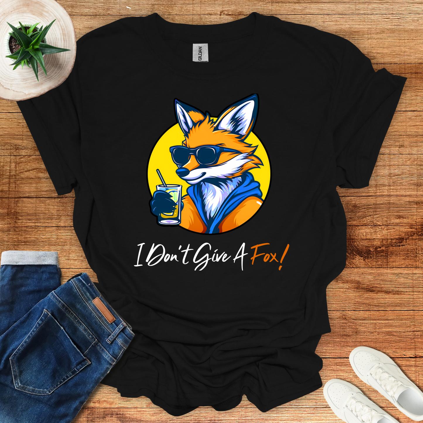 I Don't Give A Fox! T-Shirt