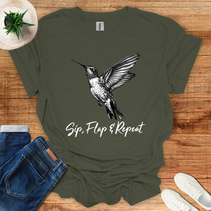 Sip, Flap & Repeat T-Shirt