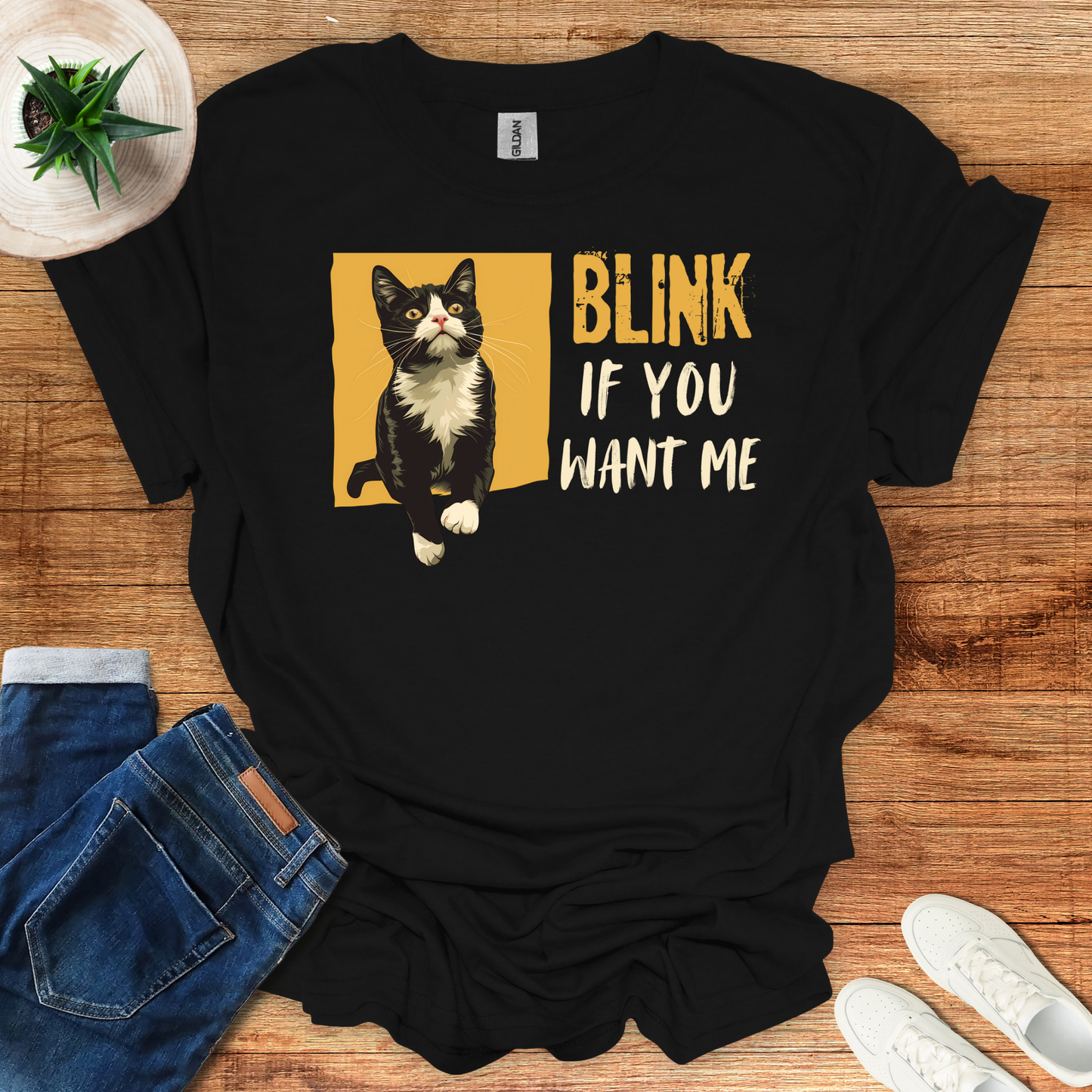 Blink If You Want Me T-Shirt