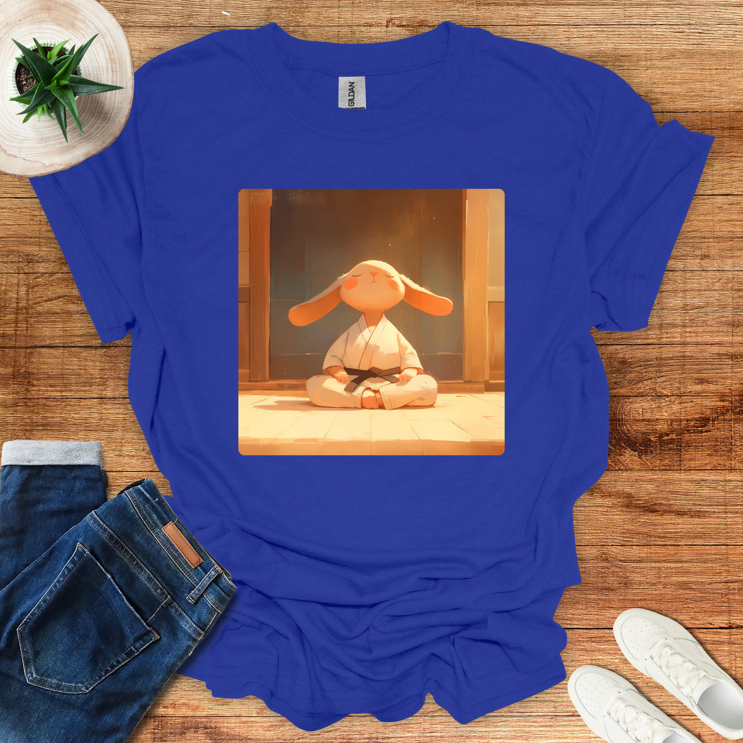 Bunny Sensei Master of Calm T-Shirt