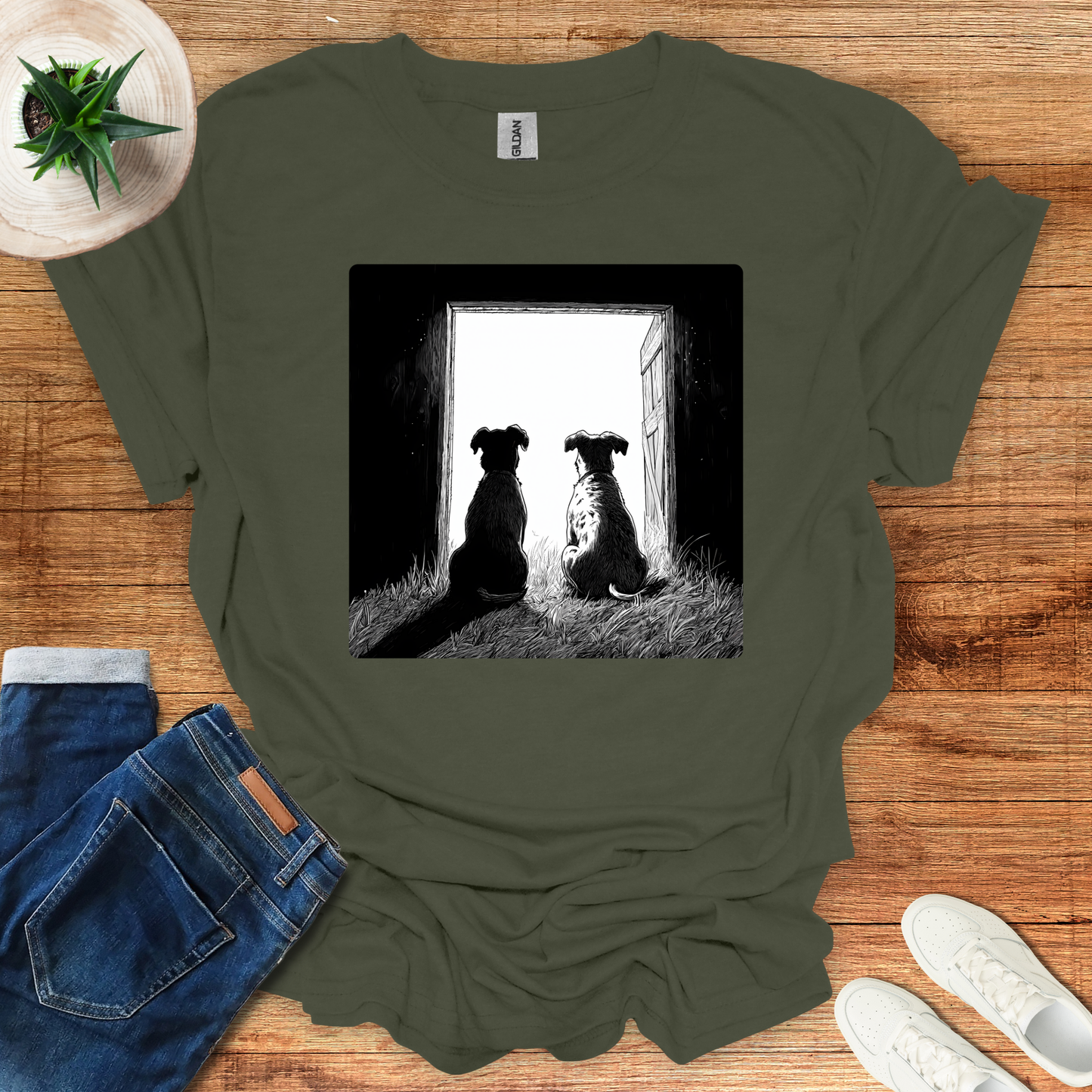 Companions at the Threshold T-Shirt