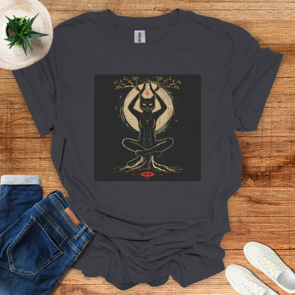 Enlightened Cat of Serenity T-Shirt