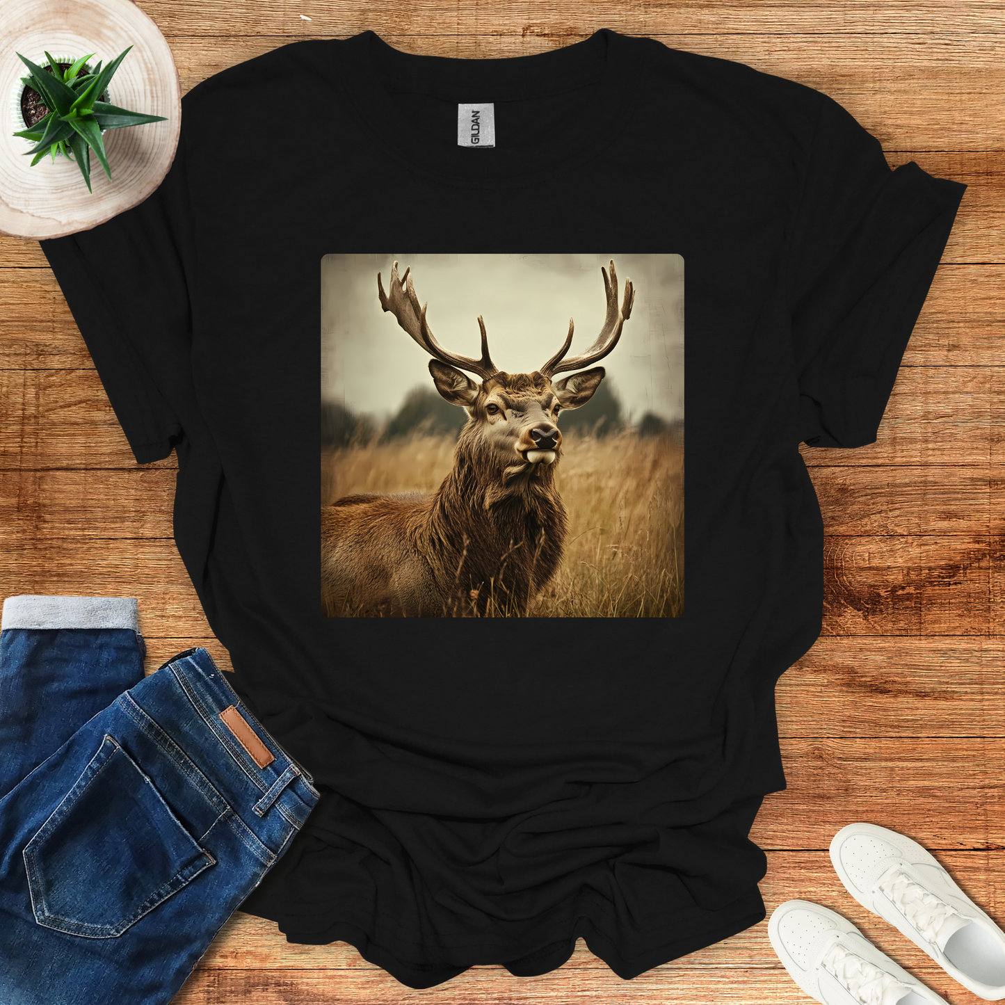 Majestic Meadow Monarch T-Shirt