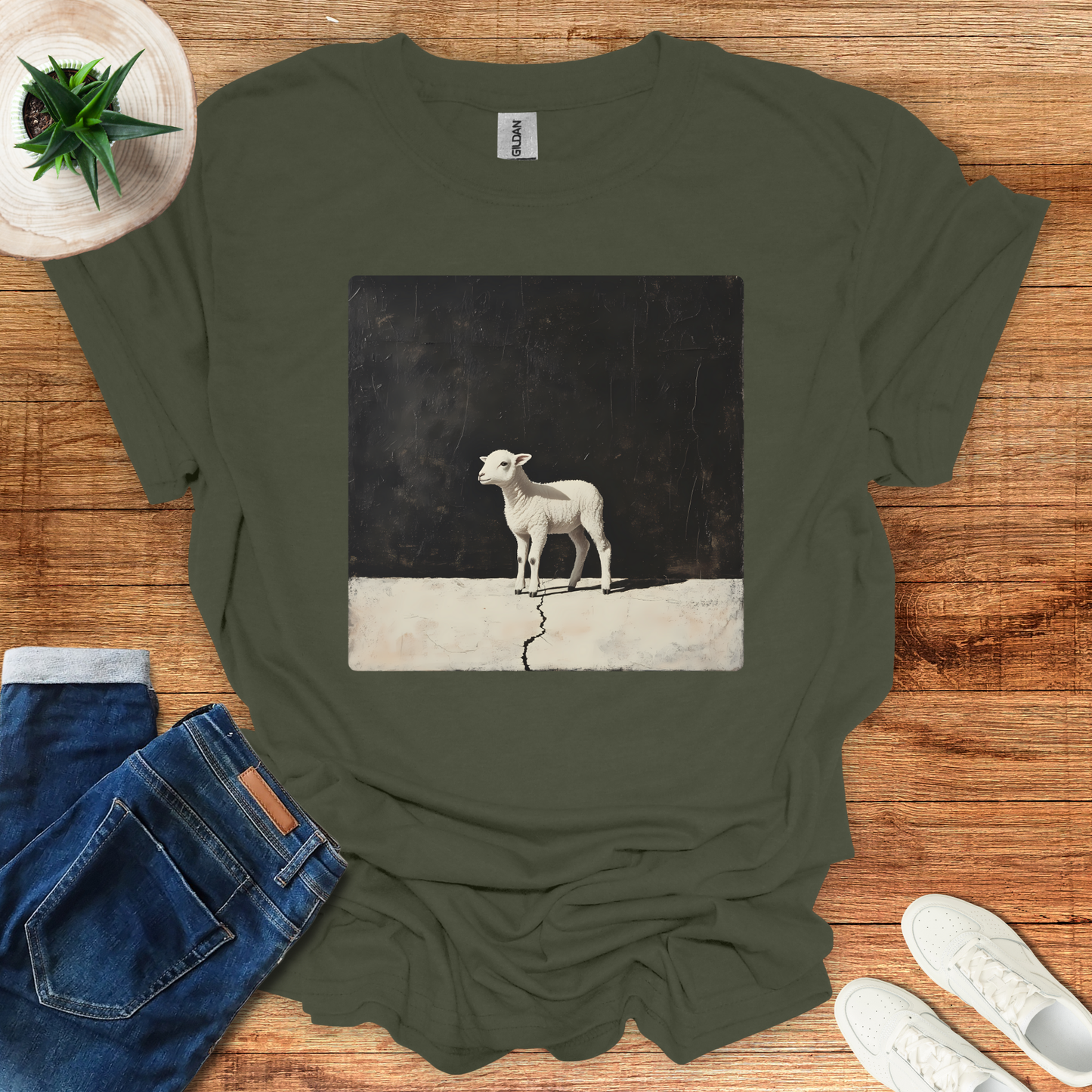 Solitude in Contrast T-Shirt