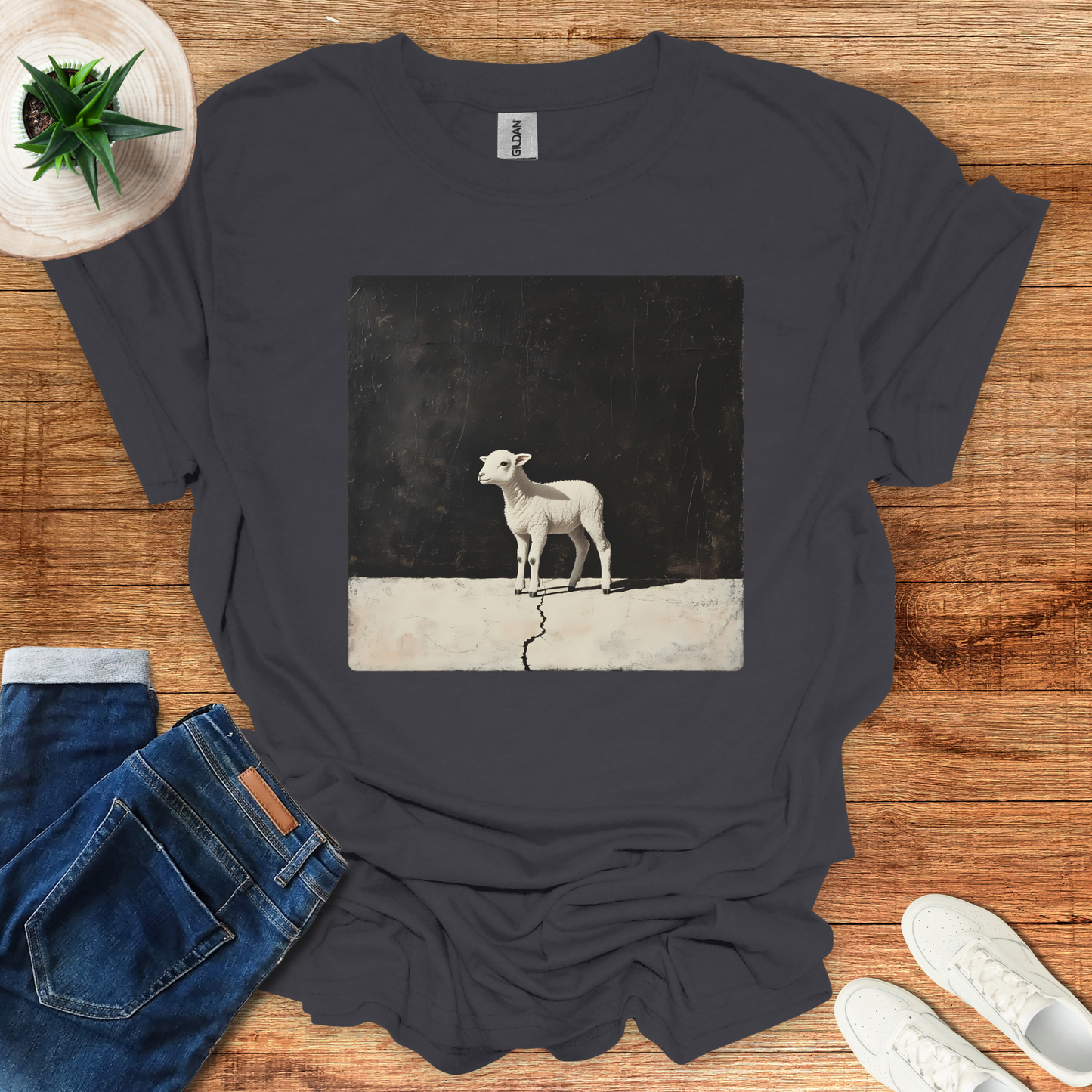 Solitude in Contrast T-Shirt